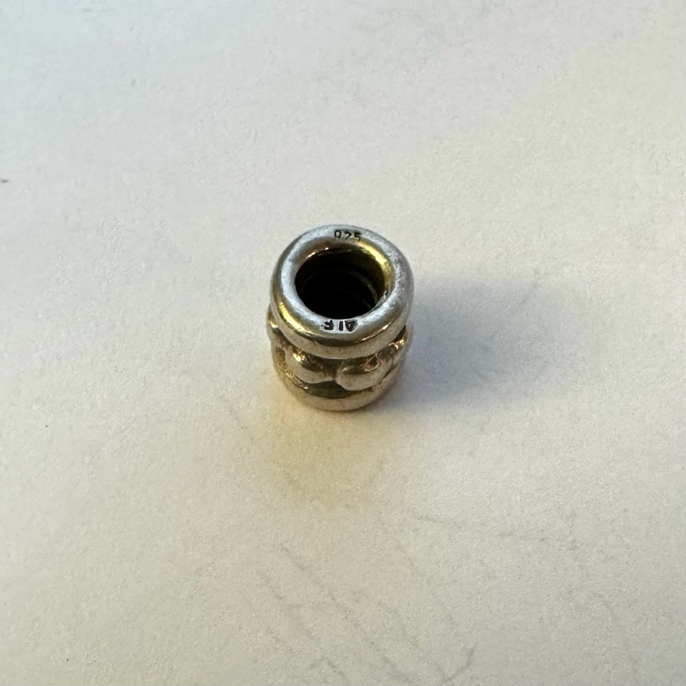 Pandora Dash and Dots Retired Sterling Silver Charm - Picture 3 of 6
